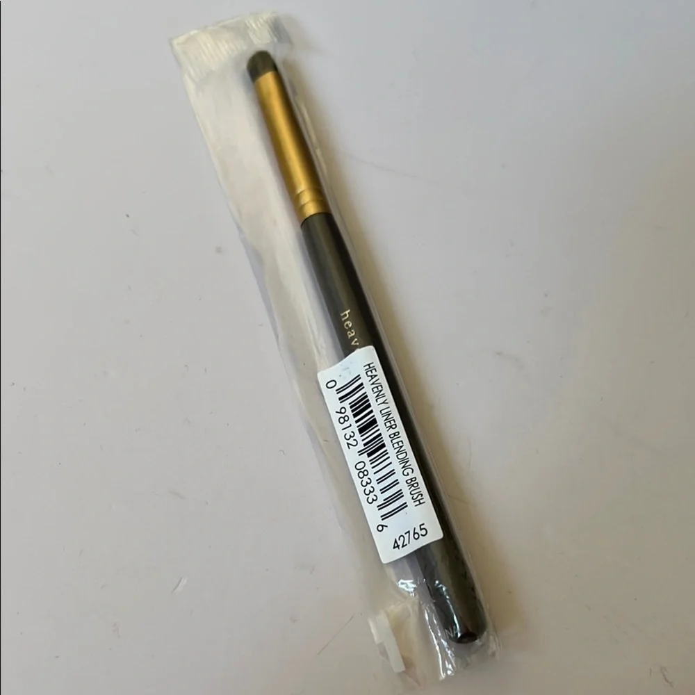 bareMinerals Gold and Black Eyeliner Blending Brush SEALED.